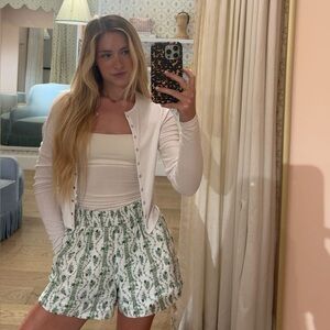 HHH Green Patterned Skirt